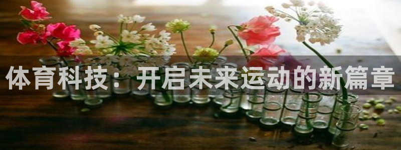 体育科技：开启未来运动的新篇章