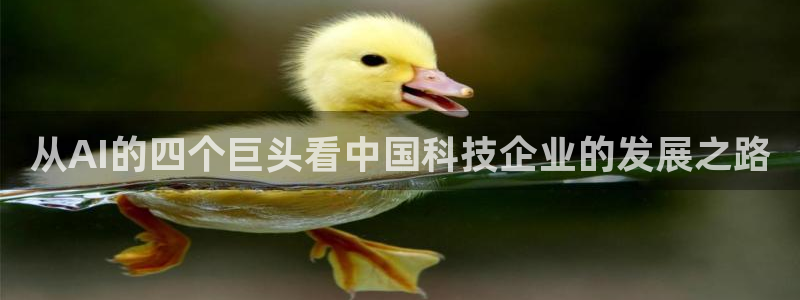 从AI的四个巨头看中国科技企业的发展之路