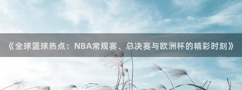 《全球篮球热点：NBA常规赛、总决赛与欧洲杯的精彩时刻》